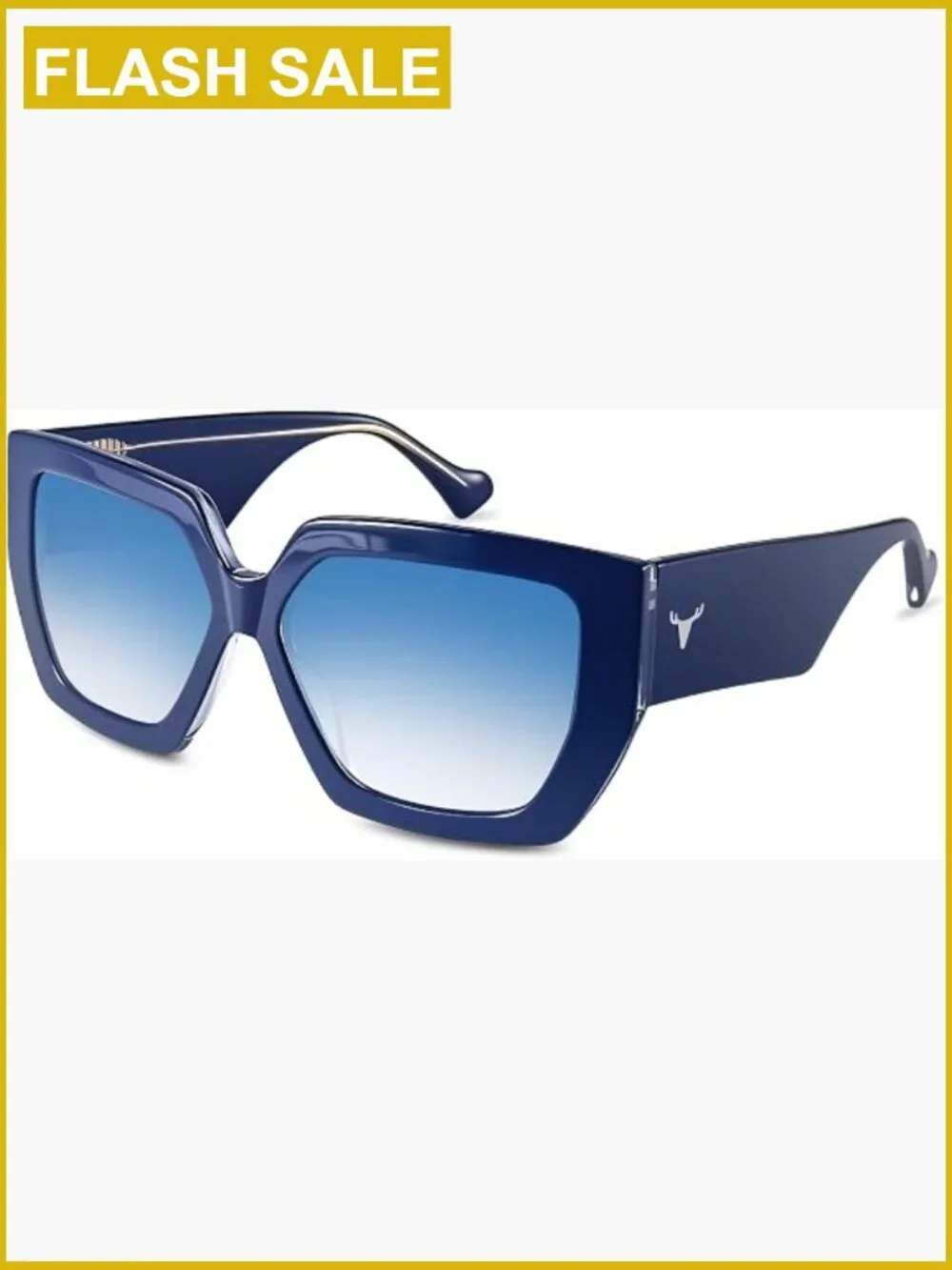 Oversized Square Polarized Sunglasses UV400 for Women Travel Driving
